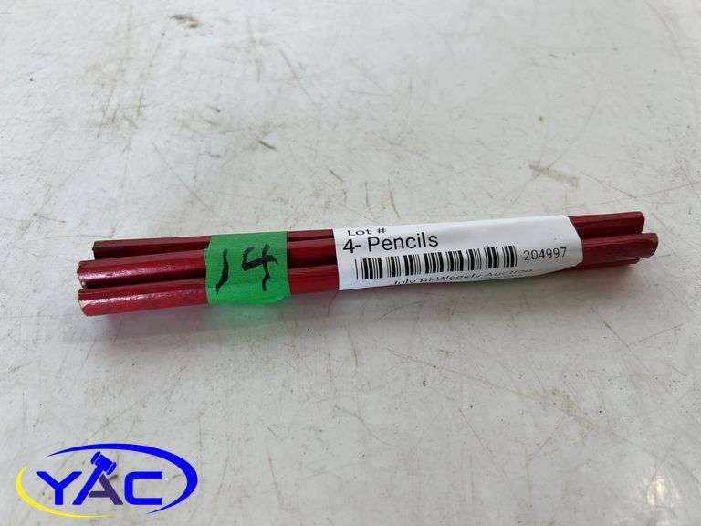 4- Pencils