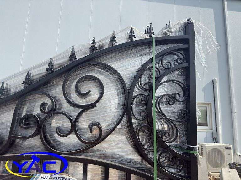 14Ft Bi- Parting Iron Gates