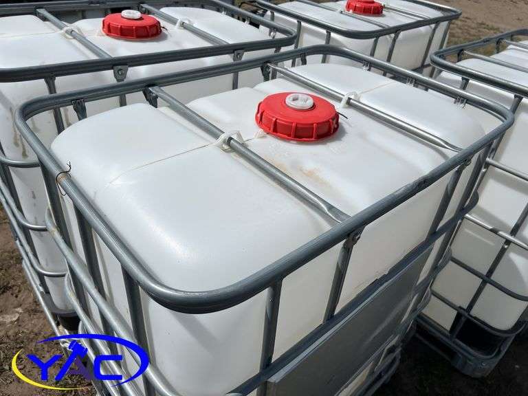 4- Tall 500L Empty Totes