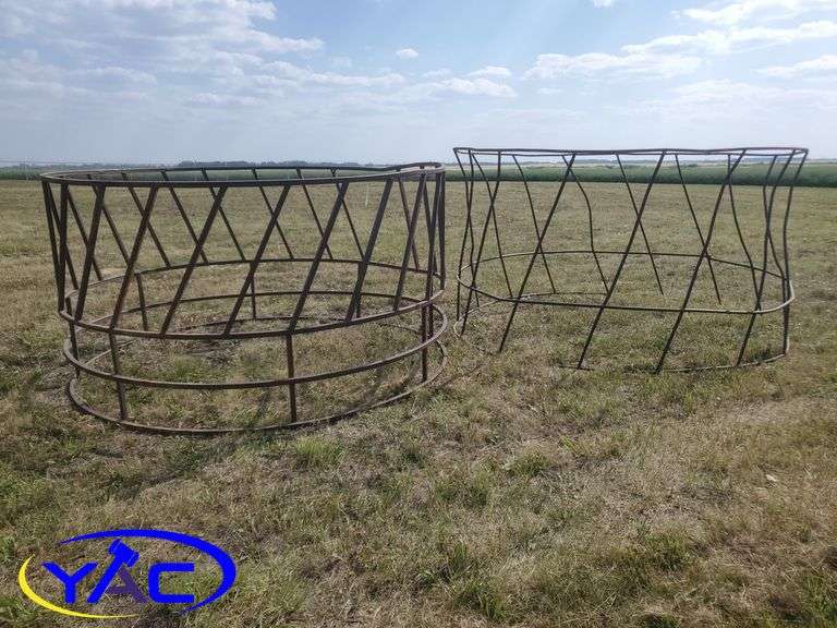 2- Round Bale Feeders