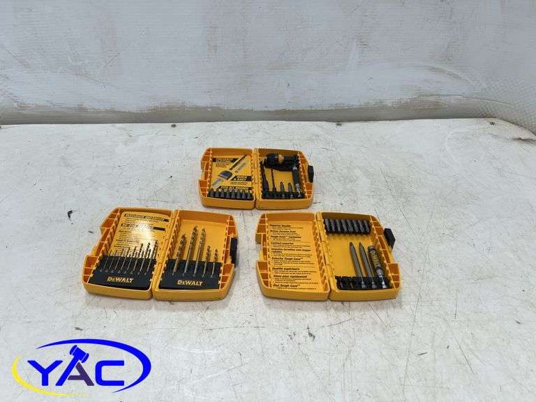 3- DeWalt Bits