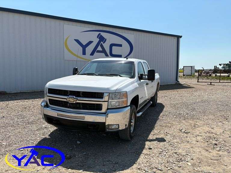 2007 CHEV SILVERADO 2500HD CREWCAB 4WD DIESEL