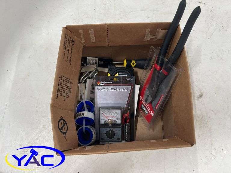 PTFE Tape, Multi Tester, Measuring Tape & More  (See Description)