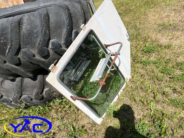 Tractor Door & 23.1-30 Tires
