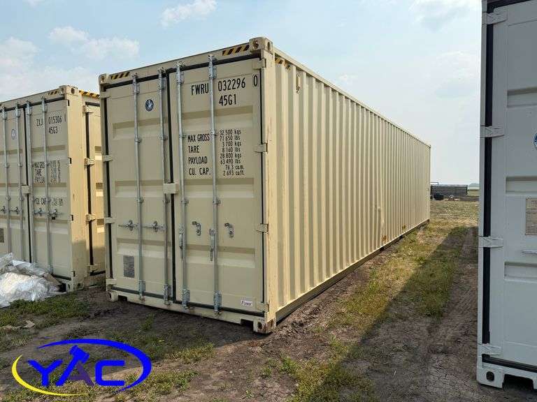 40’ High Cube Sea Container