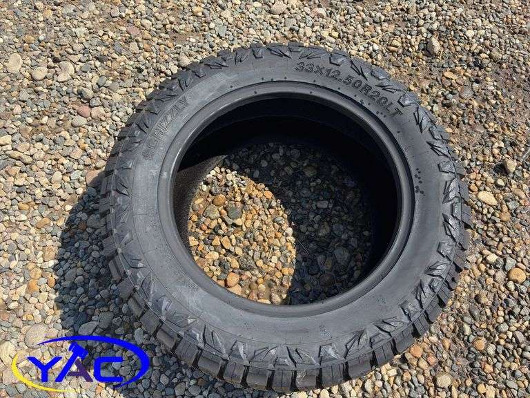 4- 33X12.50R20 Tires (BUYER MUST PAY 4X THE BID PRICE)