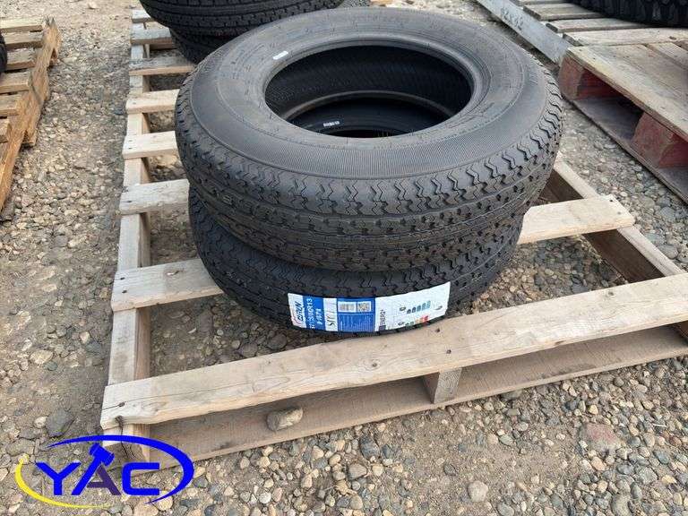 2- ST175/80R13 Tires (BIDDER MUST PAY 2X THE BID PRICE)