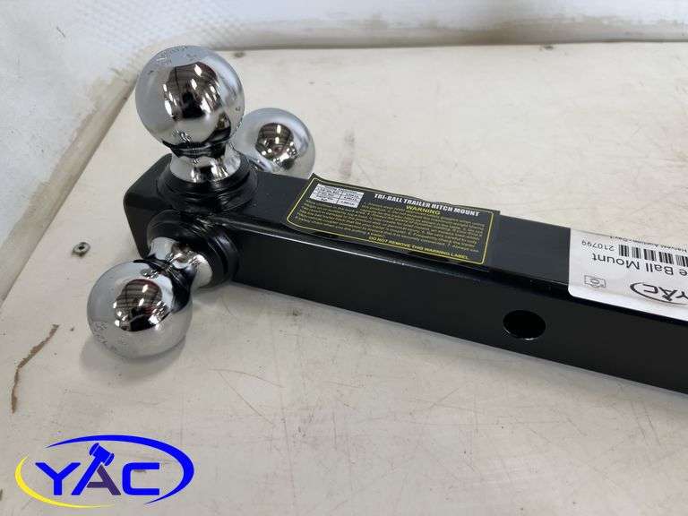 Tri-Ball Trailer Hitch Mount