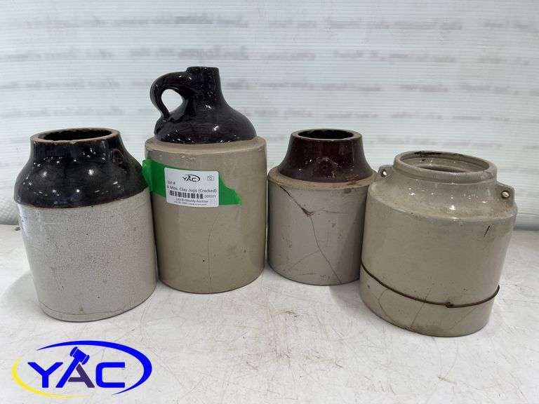 4- Misc. Clay Jugs (Cracked)