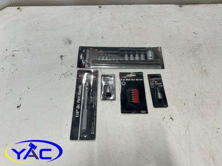 Assorted Bit & Socket Sets
