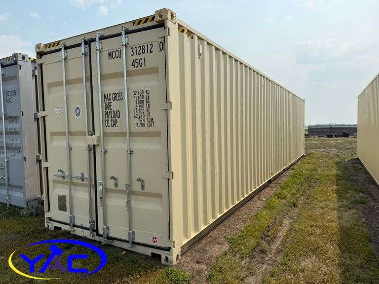 40’ High Cube Sea Container (Contents Not Included)