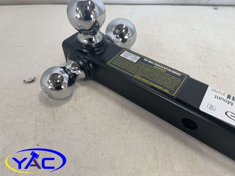 Tri-Ball Trailer Hitch Mount
