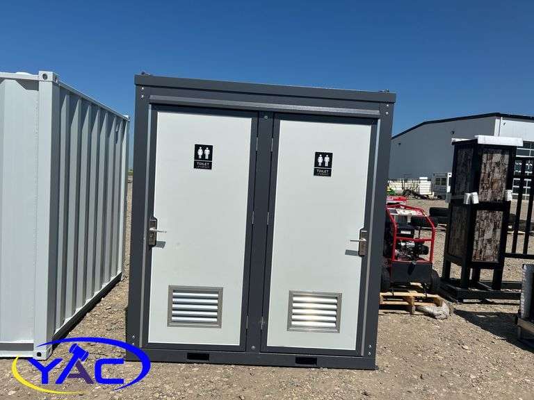 Portable Double Toilets - 2 Stalls