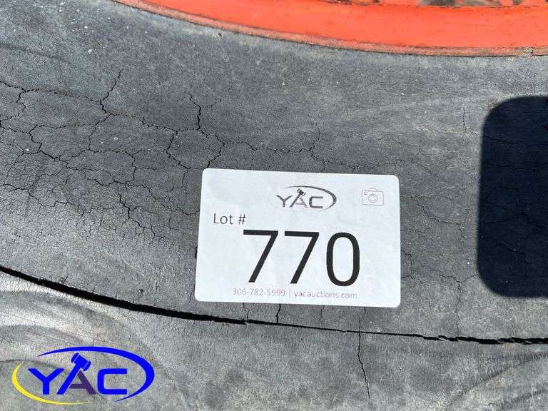 2- Goodyear 18.4-38 Tires On Rims