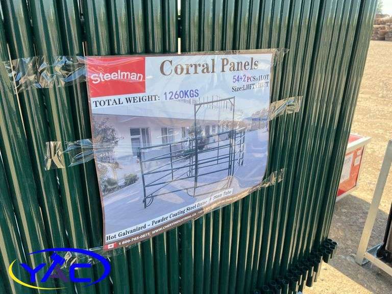 Steelman Corral Panels - For Livestock