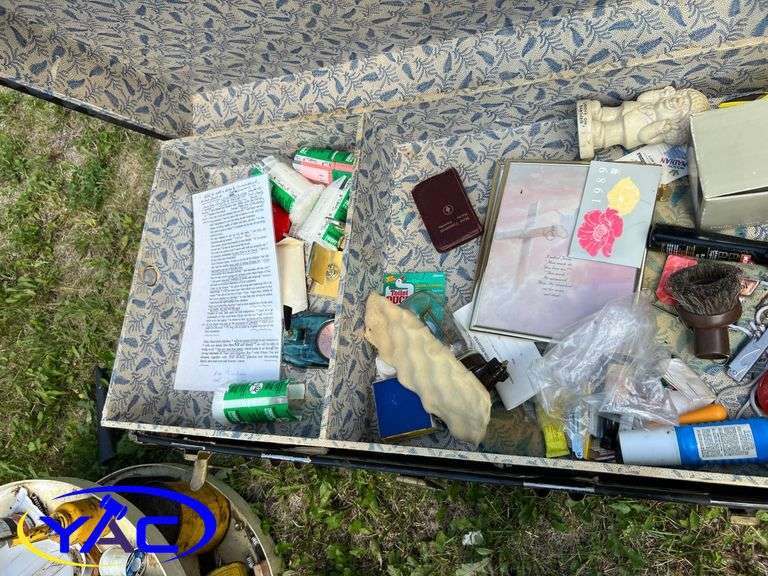 Trunk W/ Misc. Items