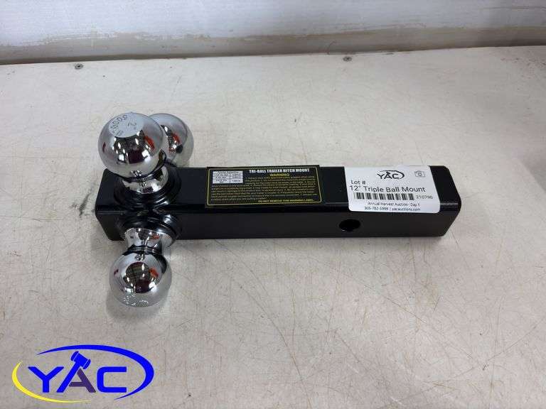 Tri-Ball Trailer Hitch Mount