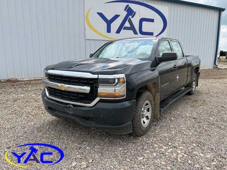 2018 CHEVROLET SILVERADO 1500 CREWCAB 4WD