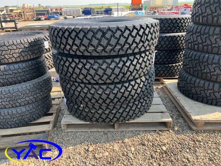 4- 11R24.5 Tires (BUYER MUST PAY 4X THE BID PRICE)