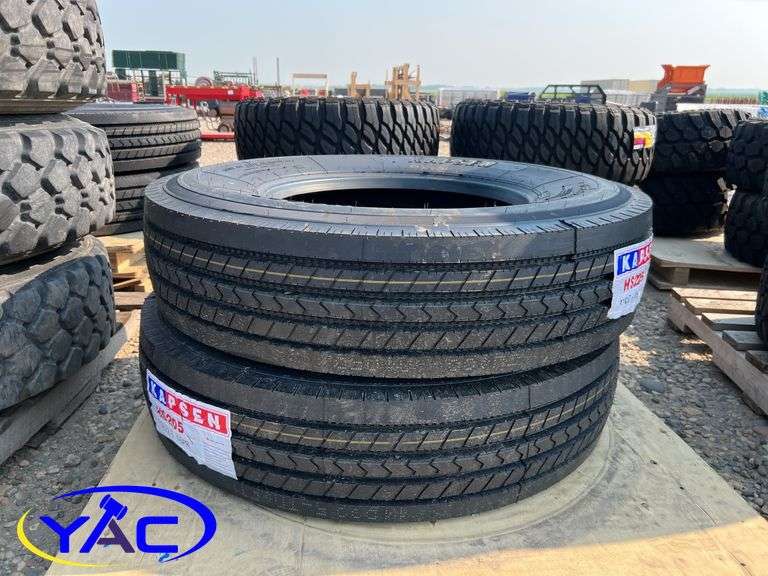 2- 11R22.5 Tires (BUYER MUST PAY 2X THE BID PRICE)