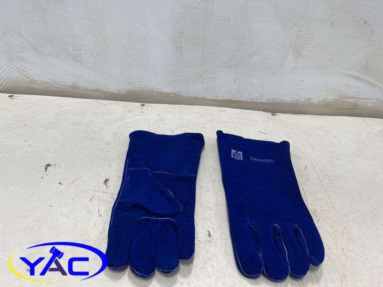 4 Pack Large Work Safe Heavy Duty Welding Gloves