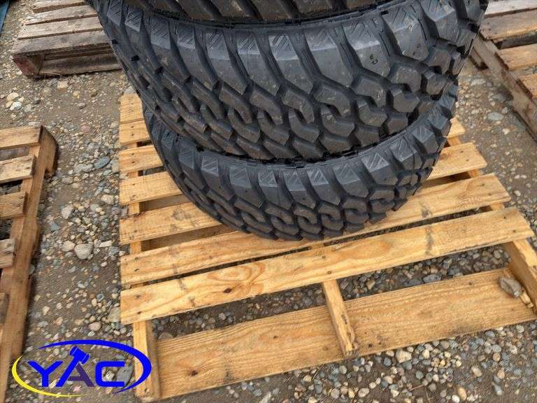 4- 33x12.50R18LT Tires (BIDDER MUST PAY 4X THE BID PRICE)