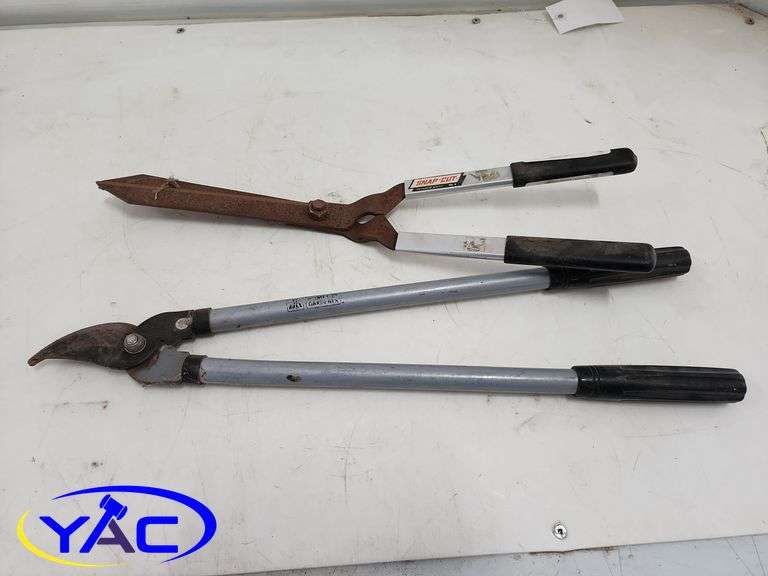 2- Hedge Trimmers W/ Tools