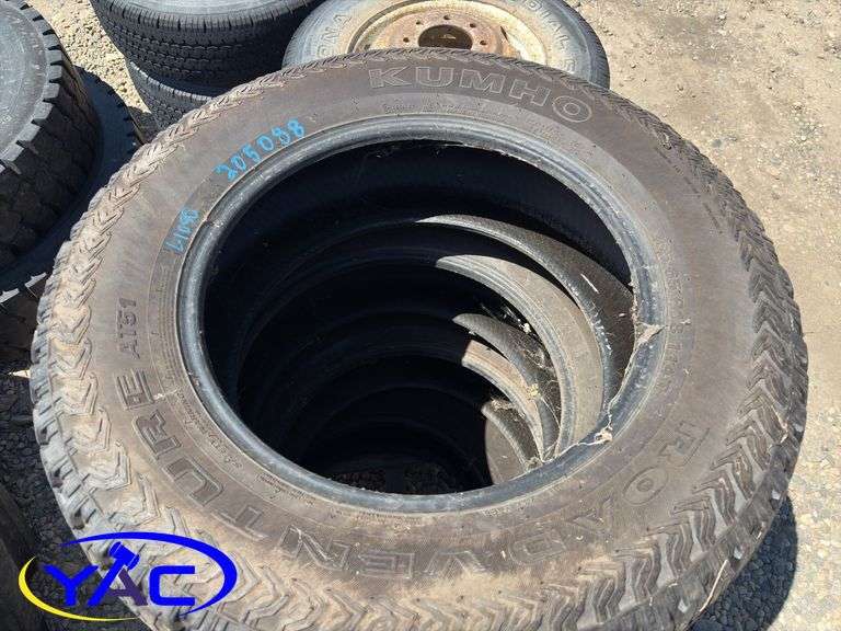 4- 265/65R18 LT Tires