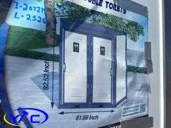 Portable Double Toilets - 2 Stalls