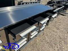 10FT 30 Drawers Stainless Steel WorkBench