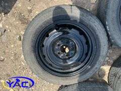 4- 205/55R16 Tires & Rims Off Honda