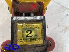 Set Of Booster Cables & Floor Jack