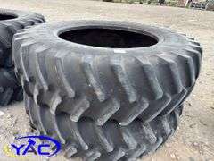 2- Firestone 520/85R42 Radial Tractor Tires