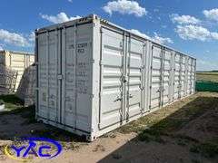 40' High Cube Container W/ 4 Side Doors