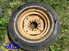Assorted Sizes Of Implement Tires