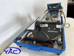 Mastercraft Tile Saw W/ Pump