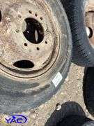 4- 16" Dual Wheels For 1Ton 225/75R16 & 2- Wheels ( Weather Worn and Cracked)
