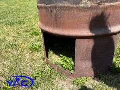 Empty Oil Barrel W/ Chimney