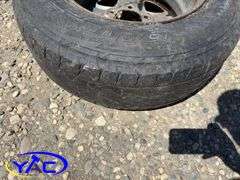 4- 255/70R18 Tires & Rims Off Of A Dodge