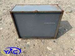 2 Drawer Metal Storage - 20"w x 8"h