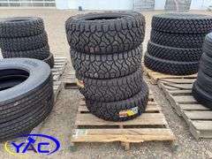 4- LT 275/55R20 Tires (BIDDER MUST PAY 4X THE BID PRICE)