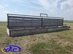 30' Bale Shredder 8' Wide - Windbreak Bunk