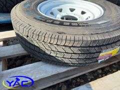 235/80R16 Tire On Rim