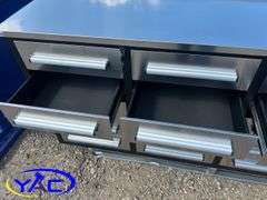 7FT 20 Drawers Stainless Steel Workbench