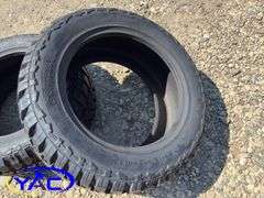 4- 33x12.50R20LT Tires (BIDDER MUST PAY 4X THE BID PRICE)