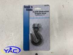 Snap & Screw Up Hooks, Hasp-Fixed Staple, Double Swivel & Animal Warning