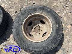4- 16" Dual Wheels For 1Ton 225/75R16 & 2- Wheels ( Weather Worn and Cracked)