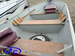LUND 14' BOAT W/ TRAILER