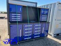 7FT 18 Drawers  Stainless Steel Workbench