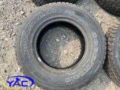 4- LT 265/70R17 Wrangler Pro Grip Good Year Tires